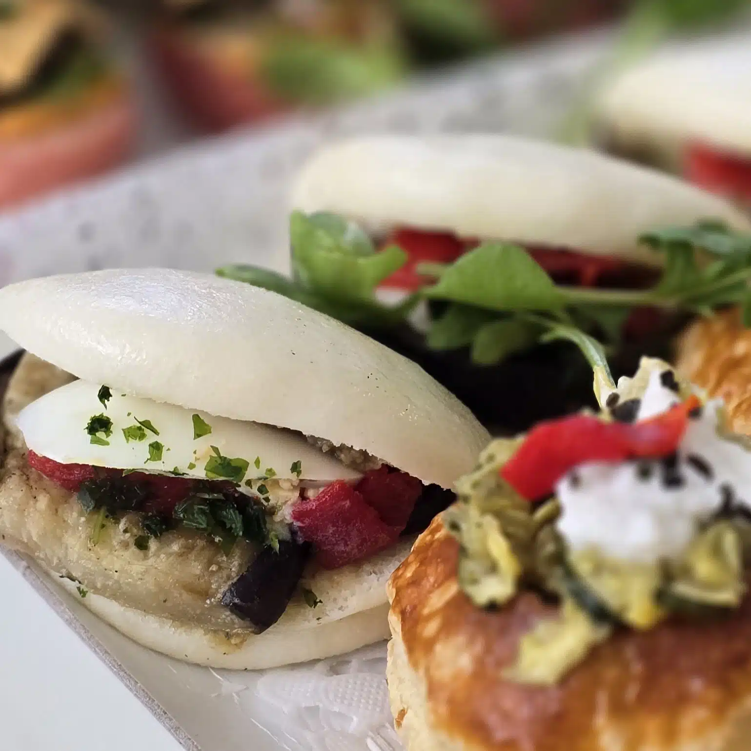 Bao burger au poulet｜réalisé par MODDB